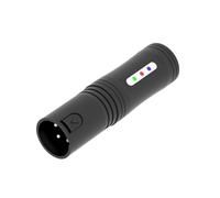 QUR Testeur de Ligne DMX512, Lumière à Tête Mobile, Lumière de Scène, Outil de Test de Défaut de Ligne de Signal DMX