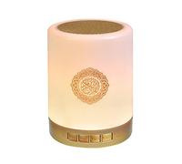 Quran Light Haut-parleur Bluetooth Musulman Coran Lampe Tactile Lampe Tactile Traduction du Coran Smart Touch Lampe LED Chargement USB Télécommande Lumière pour Chambre Salon
