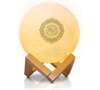 Quran Moonlight 3D Speaker, Quran Bluetooth Speaker, Remote App, Small Moonlight, Smart Touch Led Lamp With Bluetooth Eid Mubarak Hadj, Gifts