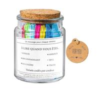 Quran Verse Jar - Spiritual Comfort Verses | Prayer Bottle | Paper + Glass Material 6.5x9cm - For Christmas Easter Baptism - Creative Emotional Scripture Jars For Reflection Encouragement - Gi