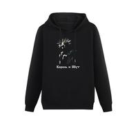 QURUMBAGH Король И Шут Футболка Music Russian Punks King and Clown Mens Hoodies Pullover Hoody Black Sweatershirt M