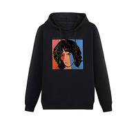 QURUMBAGH Billy Squier Emotions in Motion Soundtrack Mens Hoodies Pullover Hoody Black Sweatershirt M