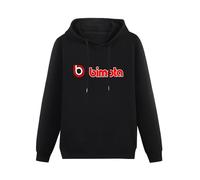 QURUMBAGH Bimota Motorcycles Biker Motorcycle Rider Mens Hoodies Pullover Hoody Black Sweatershirt L