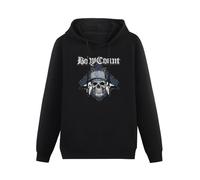 QURUMBAGH Body Count Mens Hoodies Pullover Hoody Black Sweatershirt S