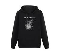 QURUMBAGH Insomnium CD Lgo Neverlast Heart Like A Grave Mens Hoodies Pullover Hoody Black Sweatershirt S