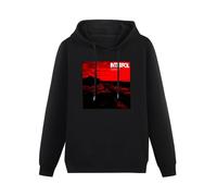 QURUMBAGH Interpol The Lighthouse Mens Hoodies Pullover Hoody Black Sweatershirt M