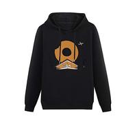 QURUMBAGH J Dilla Donuts Album Mens Hoodies Pullover Hoody Black Sweatershirt XXL