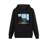 QURUMBAGH Jackson Browne Late for The Sky Vinyl CD Cover Mens Hoodies Pullover Hoody Black Sweatershirt 3XL