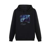 QURUMBAGH Xavier Rudd Live at The Grid BC Canada Mens Hoodies Pullover Hoody Black Sweatershirt 3XL