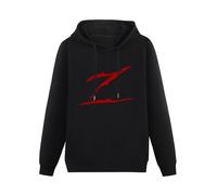 QURUMBAGH Zorro The Legend of Zorro Slash Retro Mens Hoodies Pullover Hoody Black Sweatershirt M