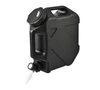 Qurygin 10L 32×35×13CM Récipient à eau de camping, transporteur d'eau avec robinet, seau à eau, réservoir d'eau portable, seau portable pour voiture, barbecue, camping, pique-nique en plein air