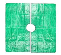 Qurygin Bâche pour Arbre de Jardin - Bâche de Paysage pour Tailler avec 30,5 cm, bâche d'élagage imperméable, bâche d'élagage paysager, Boucles d'angle à Quatre pour Plantes de Jardin