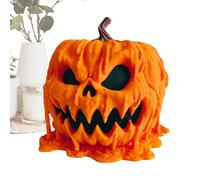Qurygin Bols à dessert en forme de citrouille | Bol de service fondant avec couvercle, porte-bonbons réutilisables pour Halloween, maison, mariage, décoration de table