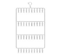 Qurygin Cintre à chaussettes pour le séchage - Cintres multifonctionnels - Étendoir à linge en acier inoxydable, cintres pour sécher les serviettes, soutiens-gorge, lingerie