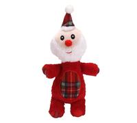 Qurygin Jouets couineurs de Noël | Jouet de Dentition pour Chien | Jouet interactif en Peluche pour Chien de Petite, Moyenne et Grande Taille