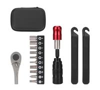 Qurygin Kit d'outils de réparation multifonction pour montagne | Kit de réparation magnétique automatique combiné pour vélos pliants, VTT, vélos de route