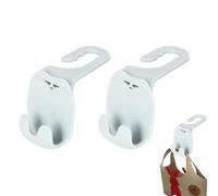 Qurygin Lot de 2 crochets de siège de voiture pour appuie-tête, organiseurs multifonctionnels, réglables pour sacs à main, sacs d'épicerie