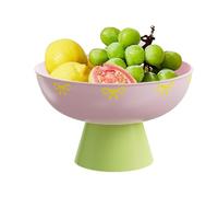 Qurygin Plateaux à goûter, assiette à légumes avec drain, décoration de bureau, panier d'égouttement créatif pour salon, cuisine, table à manger, vacances, maison, pique-nique, camping, extérieur