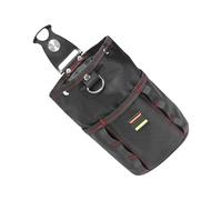 Qurygin Sac à Outils Utilitaire - Pochette de Rangement pour Outils de Travail du Bois avec Clip de Ceinture, Poche de Rangement multifonctionnelle pour charpentiers, décorateurs