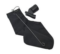 Qurygin Sac collecteur de poussière pour scie de table | Sac à poussière léger réglable - Fournitures de travail du bois - Accessoires de scie à onglet pour machine à marbre, Sortie d'air à fond rond