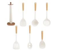 Qurygin Spatule en silicone, spatules sûres pour la cuisine | Résistant aux hautes températures Antiadhésif de qualité alimentaire Outil de mélange pour la cuisson de la friture en plein air RV Dîner