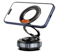 Qurygin Support de téléphone magnétique pour Voiture - Support de téléphone Portable magnétique sous Vide pour Tableau de Bord | Support Automobile réglable à 360 degrés pour véhicule, Camion