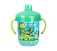 Qurygin Tasse À Bec Pour Enf-ants Et Tout-petits - 250ml Gobelet Sevrage Avec Poignées, Bec Verseur Renforcé Anti-fuite, Paille Anti-fuites Pour Bébé