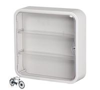 Qurygin Vitrine pour Figurines, vitrine de Figurines d'action, boîte de Rangement étanche à 3 Couches pour Figurines d'action, boîte de avec Porte magnétique pour Exposer et Les