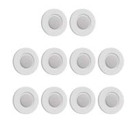 Qusedwey 10pcs Magnétique Remote Control Mur Mouc Adhesive TV/Air Climating Hooks Organisateur Home Organizer Hooks