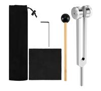Qusedwey 128 Hz Diapason Diapason Bio-Acoustique PondéRé pour ThéRapie Diapason Acoustique 128 Hz Diapason