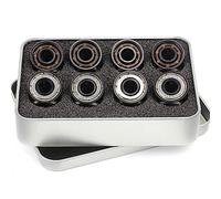 Qusedwey 16 PCS 11 Roulements de Patinage à roulettes Patins à roulettes à Grande Vitesse Skateboard Drift Shaft Skate Accessoires