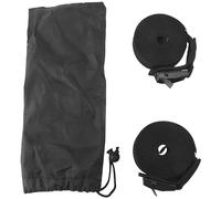 Qusedwey 2 PièCes SéRies 3Mètrex2.5Cm Cravate D'Arrimage Planche de Surf Kayak Galerie de Toit Came Boucle D'Arrimage Sangle D'Arrimage Voiture Bus Haut VéLo Porte-VéLo Ceinture
