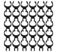 Qusedwey 30 PièCes SéRies Bouteille de Champagne Paillettes Support Clips de SéCurité Pinces à Bouteille pour Bougie FêTes de NoëL CéRéMonie de Mariage