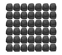 Qusedwey 300 PièCes SéRies Housse de Microphone Jetable Microphone Couvre Microphone Pare-Brise de Protection pour Microphone à Main Microphone Karaoké