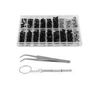 Qusedwey 355 PièCes Vis pour PC Ensemble Assorti M2 M3 M2.5 Vis pour Ordinateur HDD M.2 Vis SSD pour Ordinateur Portable Universel RéParation D'Ordinateur