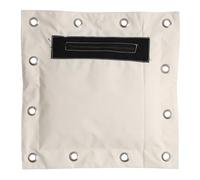Qusedwey 38 x 38cm Heavy Duty Punch Bag Vide Sac de Sable Arts Martiaux Wall Bag Kick Boxing Punch Bag
