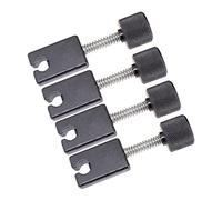 Qusedwey 4 Pcs Headless Bass Guitar Bridge String Saddles Pièces Accessoires de Guitare pour Headless Bass Bridge