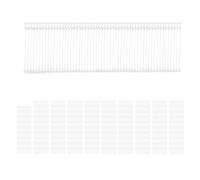 Qusedwey 5000 Pcs Designation Prix etiquette Marquage Ardillons Fermeture Broche 25mm