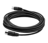 Qusedwey 8 Broches Din Mâle à Mâle Haut-Parleur Adaptateur de Câble Audio pour la Surveillance Automobile Ordinateurs TéLéVision PréCision 5M
