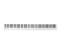 Qusedwey 88 Clavier de Clavier de Pratique et Tableau de Notes pour les Touches Du Piano, Guide D'Aide à L'Enseignement pour les Élèves Débutants