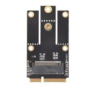 Qusedwey Adaptateur de Convertisseur M.2 NGFF vers Mini PCI-E pour Carte Bluetooth M.2 WiFi WLAN AX200 9260 8265 8260 pour Ordinateur Portable