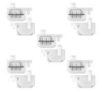 Qusedwey Amortisseur d'encre 10 PièCes SéRies Dumper Amortisseur avec Filtre pour TêTe d'impression DX3 / DX4 / DX5 / pour Dumpers d'encre R1800 / R1900