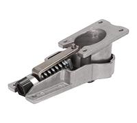 Qusedwey ArrivéE Surf Skate Trucks Alliage 7 Pouces Land Surfboard Skateboard Support Base Noir C7 Bridge Spring Bracket, Argent