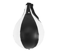 Qusedwey Balle de Vitesse de en Forme de Poire Sac de Vitesse en PU Sac de Pivotant Exercice Ballon D'EntraîNement de Fitness