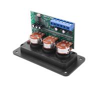 Qusedwey Carte Audio de Puissance D'Amplificateur Bluetooth 20Wx2 Amplificateurs Sonores D'Ampli StéRéO AUX U DéCodeur de Disque RéGlage des Graves Aigus