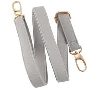 Qusedwey DIY Sac en Cuir de Remplacement BandoulièRe PoignéE Body RéGlable 140 x 2Cm, Gris
