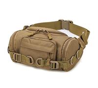 Qusedwey ÉTanche Molle Taille Sac Sports de Plein Air RandonnéE Chasse Poche D'éQuitation Escalade Ceinture Sac