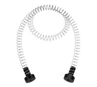 Qusedwey Frein à Ressort de Tyrolienne 165 Cm Frein à Ressort de Tyrolienne en Acier Inoxydable Frein à Ressort de Tyrolienne Robuste