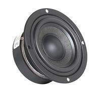 Qusedwey Haut-Parleur à Gamme ComplèTe de 3 Pouces Haut-Parleur Audio 4 Ohms 30W Haut-Parleur HiFi Haut-Parleur StéRéO Moyen-Grave Haut-Parleur D'Amplificateur de Maison Bricolage