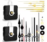 Qusedwey Kit de MéCanisme D'Horloge à Quartz, MéCanismes D'Horloge Murale Remplacement Alimenté par Mattery, PièCes de RéParation de Bricolage de Remplacement D'Horloge
